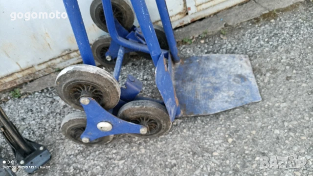 Количка за СТЪПАЛА Професионална вертикална транспортна количка за стъпала багажна, товарна количка, снимка 8 - Друго търговско оборудване - 30164772