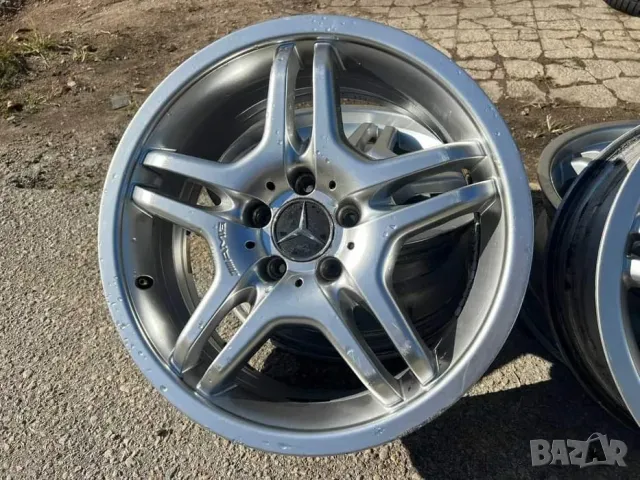 5х112 18 Джанти AMG Mercedes CLK C Class W203 W208 Мерцедес АМГ Спор Пакет 5x112
, снимка 4 - Гуми и джанти - 47696189