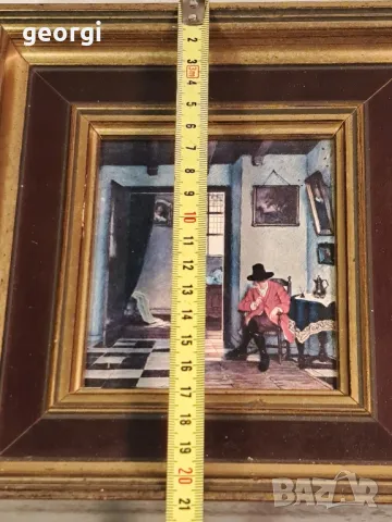 холандска мини картина арт принт 18/5, снимка 4 - Картини - 49262293