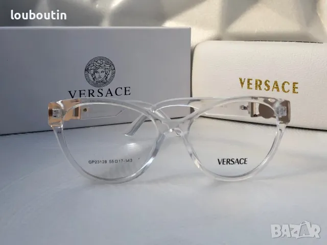 Versace диоптрични рамки очила, за компютър, прозрачни слънчеви очила, снимка 7 - Слънчеви и диоптрични очила - 48004901