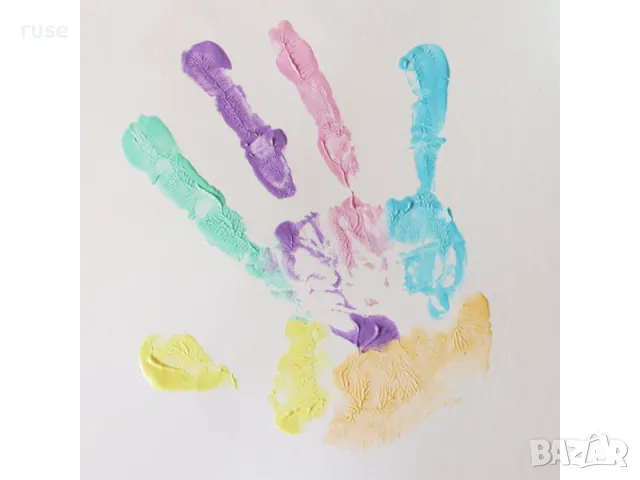 НОВИ! Бои за русуване с пръсти Primo Pastel 6x100гр Италия, снимка 7 - Рисуване и оцветяване - 49786058