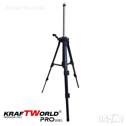 Лазерен нивелир Kraftworld PRO 4×360° с тъчскрийн дисплей, дистанционно и пълен комплект в куфар, снимка 17 - Измервателни инструменти - 52222539