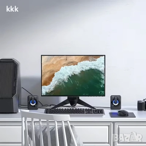 Настолни високоговорители, снимка 8 - Слушалки и портативни колонки - 53822469