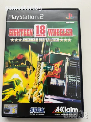 18 Wheeler: American Pro Trucker за PS2, снимка 1 - Игри за PlayStation - 49448716