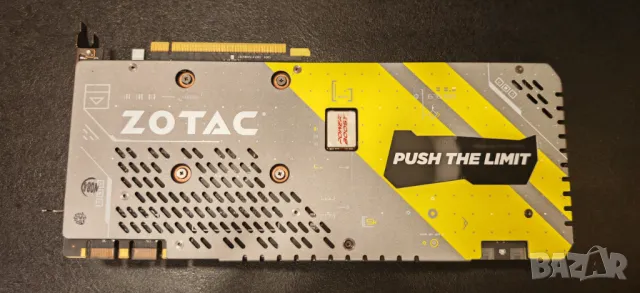 Продавам Перфектна Видео Карта ZOTAC GeForce® GTX 1070 Ti AMP Extreme, снимка 6 - Видеокарти - 47382436