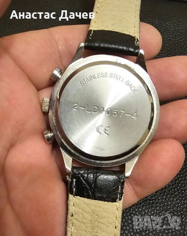 KING QWARTZ - CHRONOGRAPH , снимка 3 - Мъжки - 53585385