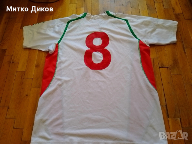 България футболна тениска #8 размер Л, снимка 2 - Футбол - 54043890