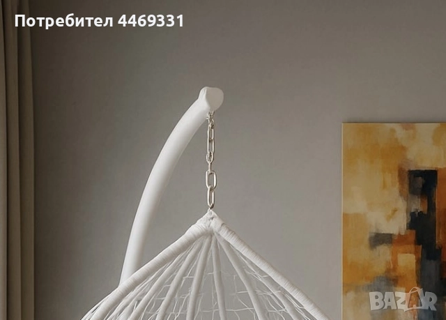 Градинска висяща люлка тип гнездо,яйце–Промоция!, снимка 3 - Градински мебели, декорация  - 52305415