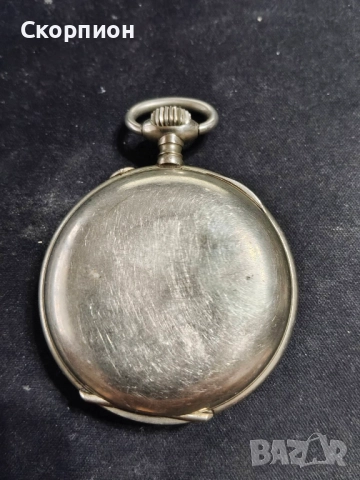 Швейцарски джобен часовник 1925г. - Класика в жанра - ПРОМОЦИЯ, снимка 4 - Джобни - 49241450