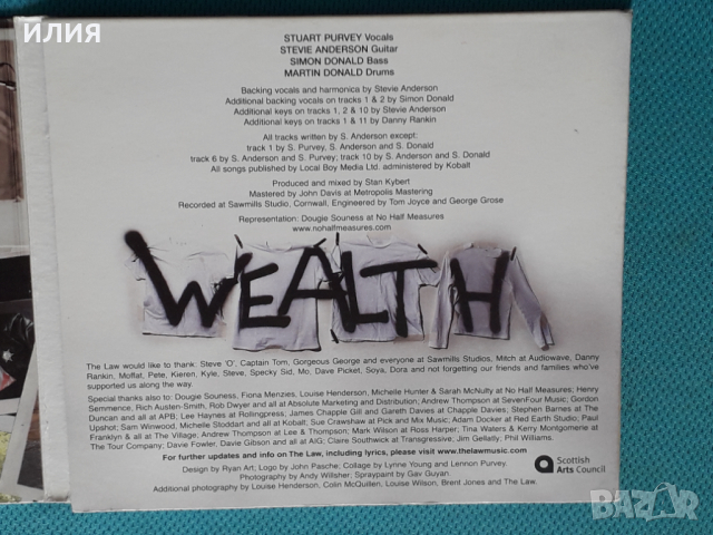 The Law – 2009 - A Measure Of Wealth(Indie Rock)(Digipak), снимка 6 - CD дискове - 45063314