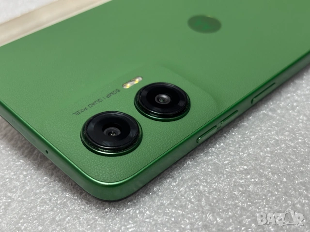 Перфектен! Motorola Moto G35 5G 256GB, Зелен, снимка 9 - Motorola - 53022228