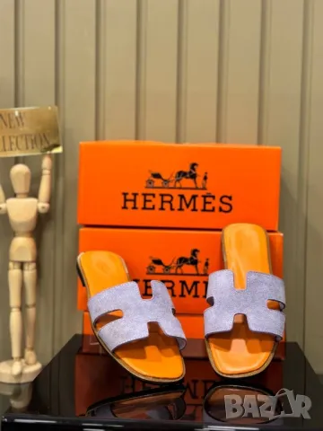 дамски чехли hermes , снимка 4 - Чехли - 46946979