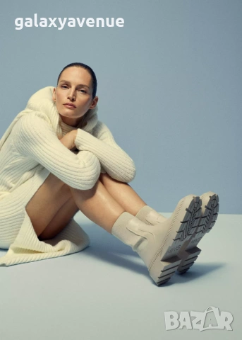 Mango Боти до глезена с масивна (платформена) подметка., снимка 6 - Дамски боти - 54067418