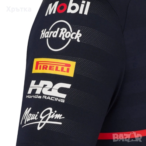 Red Bull Racing F1 Team Set Up T-Shirt - Оригинална мъжка тениска, снимка 6 - Тениски - 52727947