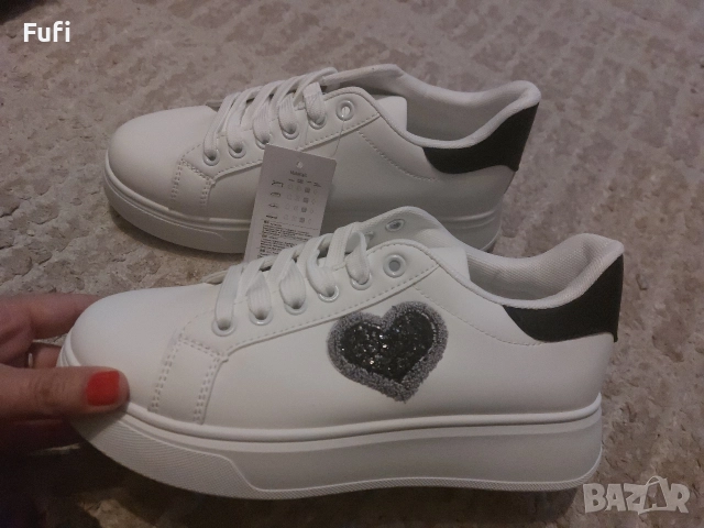 35 лв, нови маратонки, с етикет и в кутия, 38 размер, 24 см стелка , снимка 5 - Маратонки - 52858136