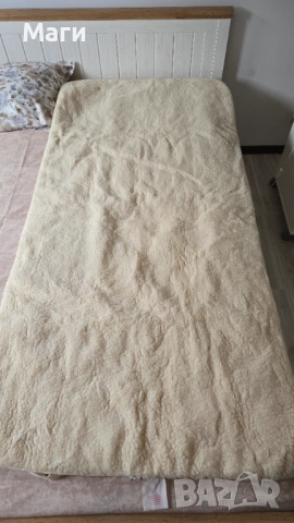 Протектор за матрак мерино вълна, снимка 5 - Протектори за матраци - 53471780