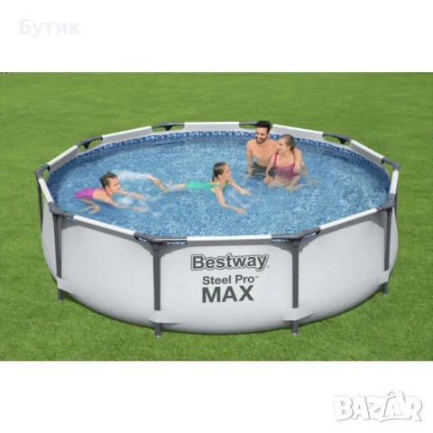 Bestway steel pro max комплект басейн, снимка 1