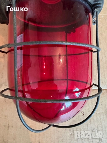 Корабна лампа, снимка 2 - Антикварни и старинни предмети - 54084075