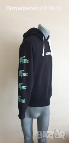 Lacoste SPORT  Hoodie Mens Size 3 - S  НОВО! ОРИГИНАЛ! Мъжка Качулка., снимка 9 - Спортни дрехи, екипи - 51429901