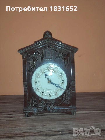 Часовник с кукувица, снимка 4 - Антикварни и старинни предмети - 53739877