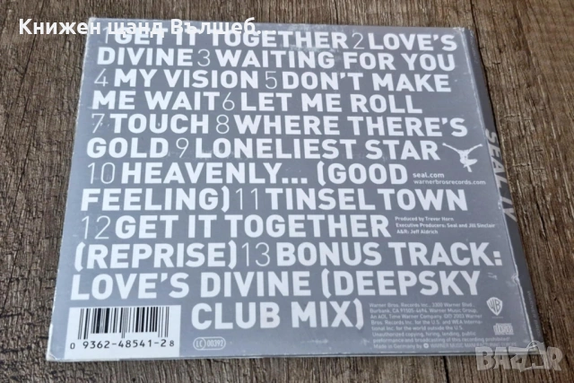 Компакт Дискове - Поп - Рок: Seal - Seal IV - CD Digipack , снимка 2 - CD дискове - 53123994