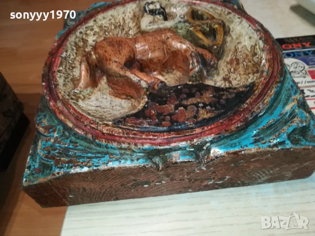 АНТИКА ОТ ФРАНЦИЯ-ДЪРВОРЕЗБА РЕЛИКВА 2207250938LCHERY, снимка 15 - Антикварни и старинни предмети - 51100568