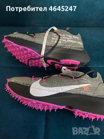 Nike-Off-White Vapor stveet, снимка 3 - Маратонки - 53117008