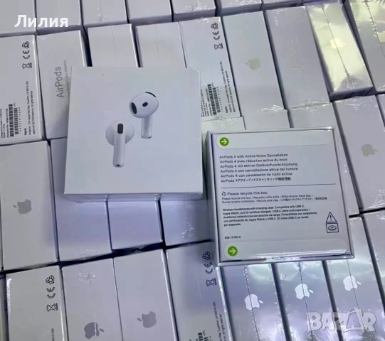 Безжични слушалки Apple AirPods 4, снимка 4 - Безжични слушалки - 53126146