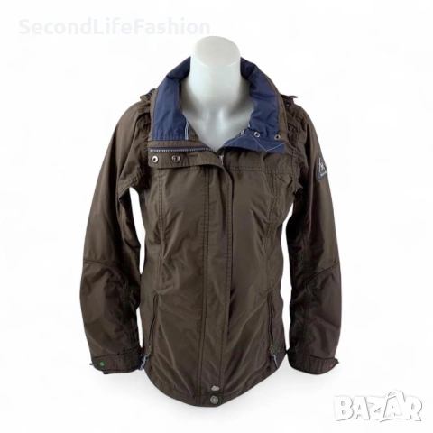 Дамско яке Gaastra PR-G AIR размер M, кафяво, водоустойчиво, 3-слойно дишащо