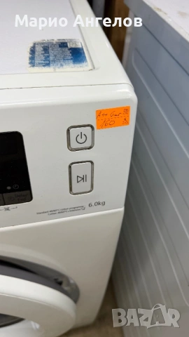 Пералня Samsung 6кг А++ Слим GERMANY Гаранция, снимка 2 - Перални - 53998085