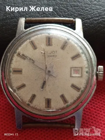 Стар механичен часовник мъжки ПОЛЕТ СССР 17 камъка за ремонт части КОЛЕКЦИЯ 48038, снимка 5 - Антикварни и старинни предмети - 50149267