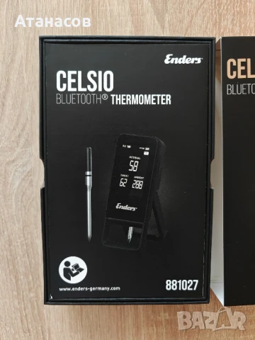 Bluetooth термометър за барбекю Celsio thermometer Enders за месо, снимка 14 - Барбекюта - 51354682