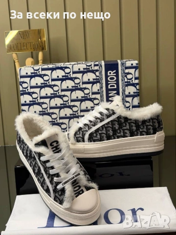 Christian Dior Дамски Меки И Топли Маратонки👟Дамски Спортни Обувки - Различни Цветове Код E1192, снимка 2 - Маратонки - 53240125