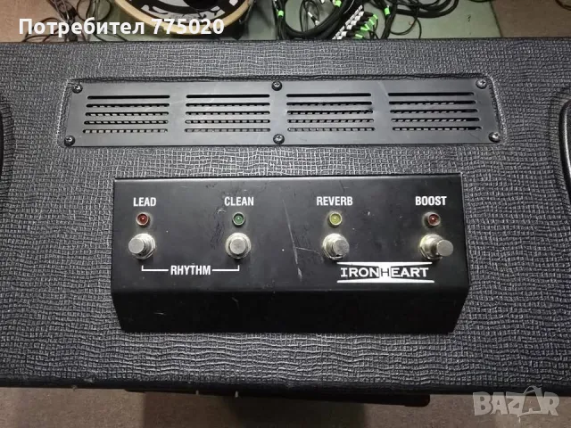 Усилвател за китра Laney Ironheart 120, снимка 6 - Други - 49887780