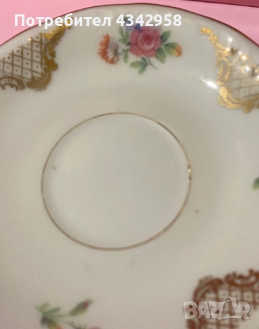 MKS Porcelain.Малка чинийка ., снимка 4 - Антикварни и старинни предмети - 52435754