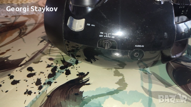 Радио и диск плеър - Phillips , снимка 4 - Радиокасетофони, транзистори - 53382402