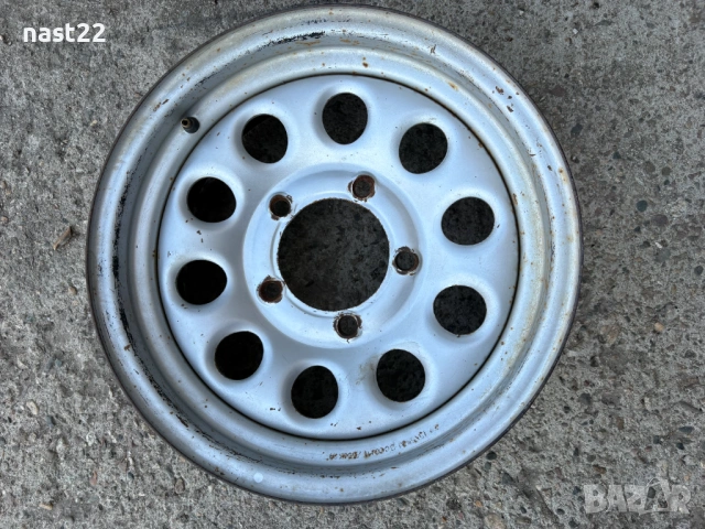 1.бр Джанта 15-ка за Сузуки Джимни,Самурай, снимка 3 - Гуми и джанти - 53835654