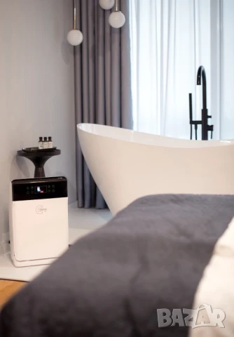Пречиствател на въздух Cirrus Life W500 – HEPA 13 филтриране, UV‑C стерилизация и йонизация, снимка 4 - Овлажнители и пречистватели за въздух - 51156466