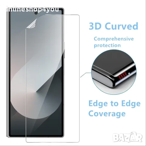 5D Hydrogel / Хидрогел Протектор за дисплей или гръб за Samsung Z Fold6, снимка 5 - Фолия, протектори - 46914482