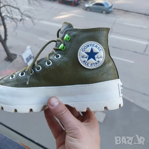 кецове / маратонки Converse Chuck Taylor As Lugged Winter Gore-Tex  номер 39 ,5 водоустойчиви , снимка 9 - Маратонки - 48622795