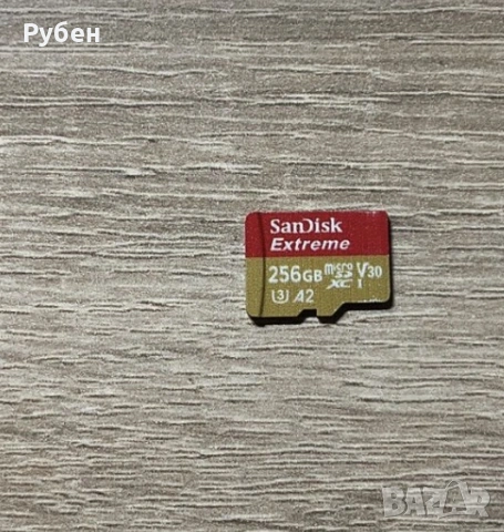 Карта памет sandisk 256gb, снимка 2 - Карти памет - 53396273