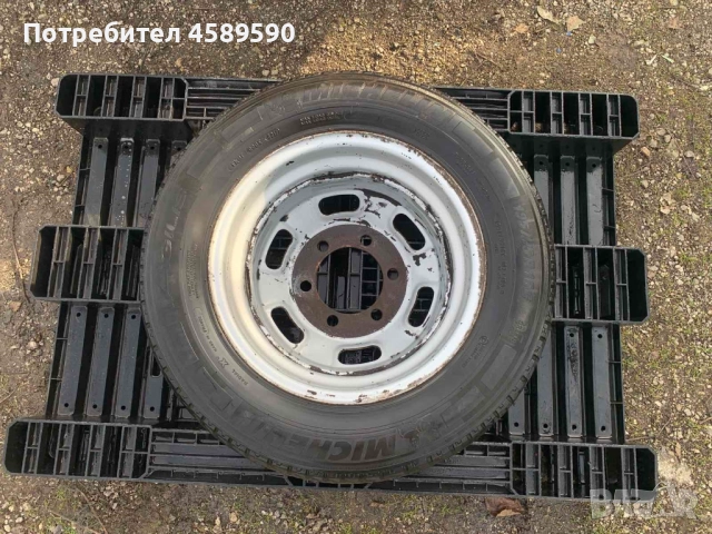 Резервна гума Michelin+джанта 16цола 6x170 ET115 за ДВОЙНИ ГУМИ Iveco Daily(2006-2025), снимка 8 - Гуми и джанти - 52826193