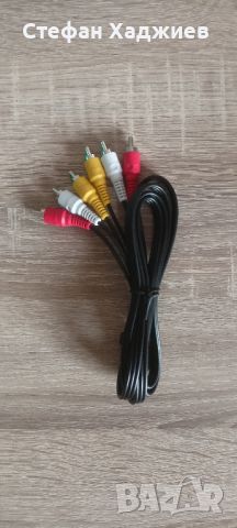 Нов кабел 3-чинча, снимка 2 - Друга електроника - 44296711