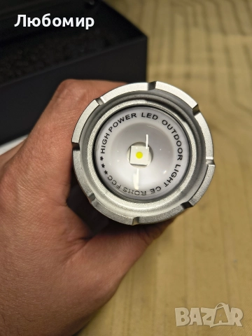 JAY-PARK Фенерче LED, акумулаторно, 500 000 лумена, LED фенерчета, изключително ярко, 3 , снимка 10 - Къмпинг осветление - 52576699