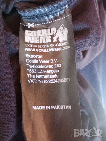 Gorilla wear Texas мъжка тениска размер M, снимка 4 - Тениски - 53810884