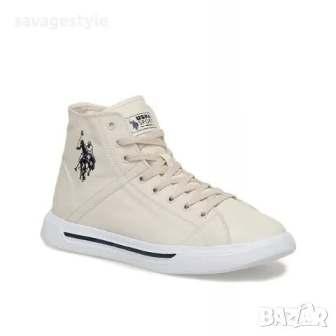 Мъжки спортни обувки US POLO Assn Socrates Shoes Beige, снимка 2 - Маратонки - 47516814