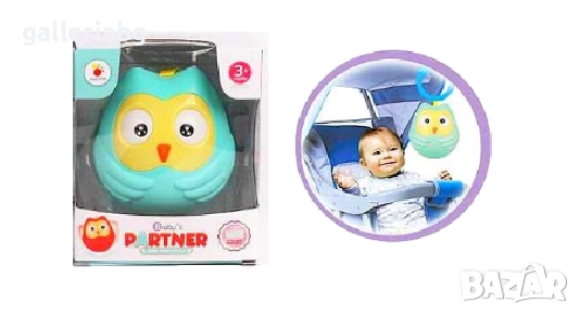 Музикална играчка совичка – за количка / кошара, снимка 3 - Дрънкалки и чесалки - 52308017