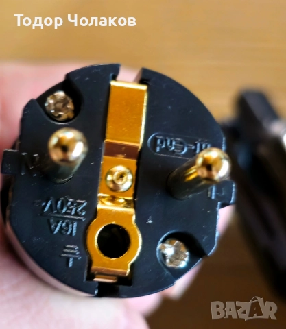 Промо/Захранващ кабел OFC/чиста мед/нов/1.5 метра, снимка 7 - Други - 52135762