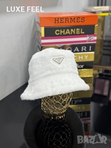 Дамски Шапки ⚜️ PRADA , снимка 3 - Шапки - 52630050