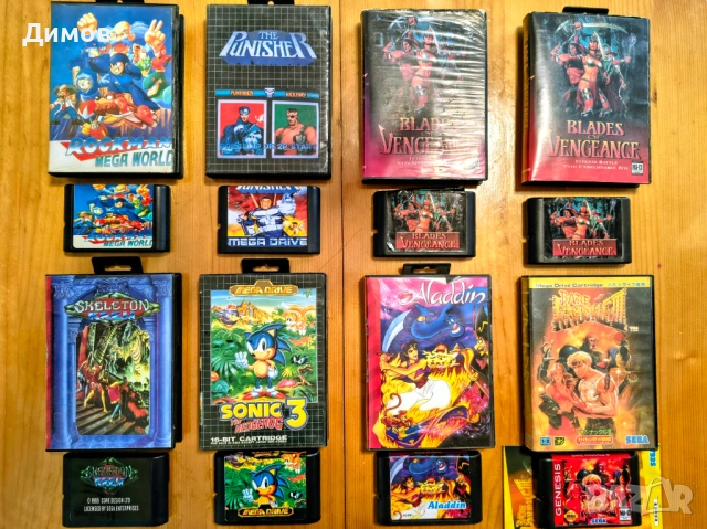 Игри за Sega Mega Drive, снимка 4 - Други игри и конзоли - 54093930
